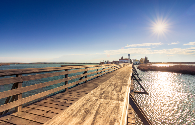 Η όμορφη λίμνη Βιστωνίδα 