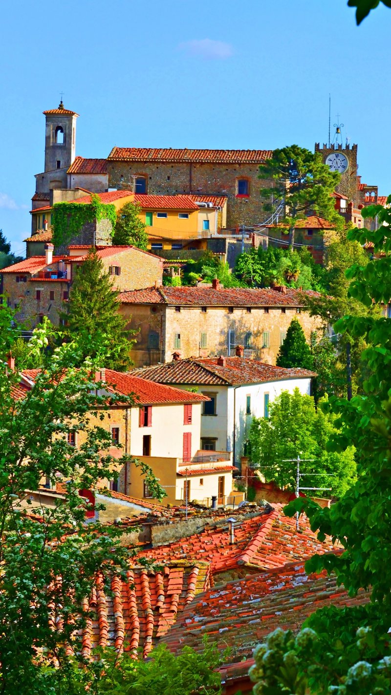 πίσκεψη στα μεσαιωνικά χωριά της Τοσκάνης