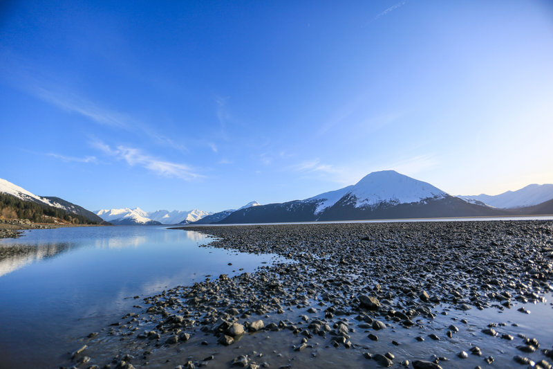 Ταξιδεύουμε κατά μήκος του καναλιού Turnagain Arm