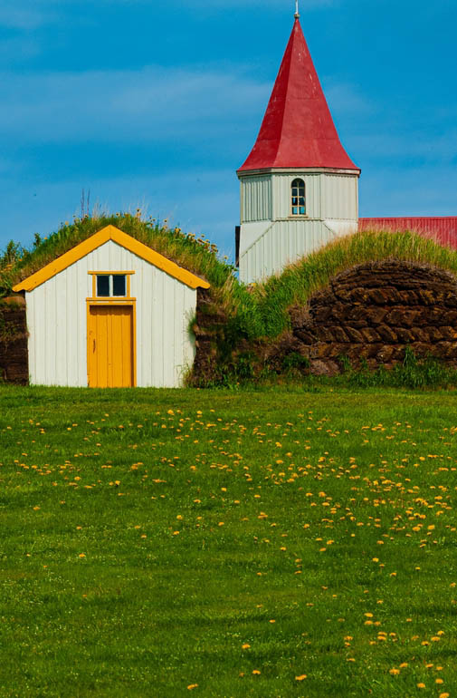 Eπίσκεψη στη φάρμα/μουσείο τύρφης Glaumbær