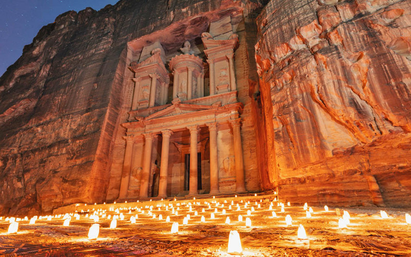 Petra by Night