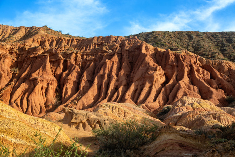 Κοτσκόρ – Φαράγγια Skazka, Ak Say, Mars, χωριό Tamga