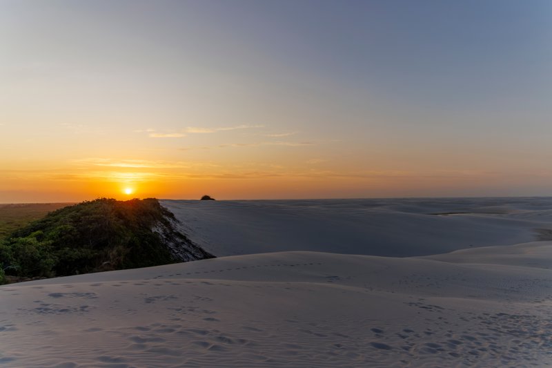Ηλιοβασίλεμα στην Lagoa Bonita Circuit 