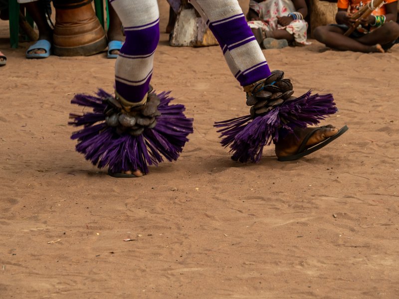 Παρακολούθηση του χορού Ζαούλι