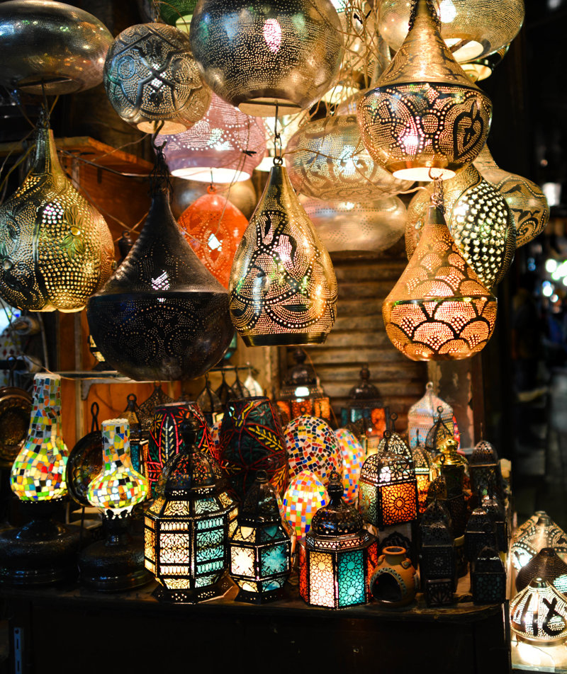 Κάντε παζάρια στο Χαν ελ Χαλίλι 