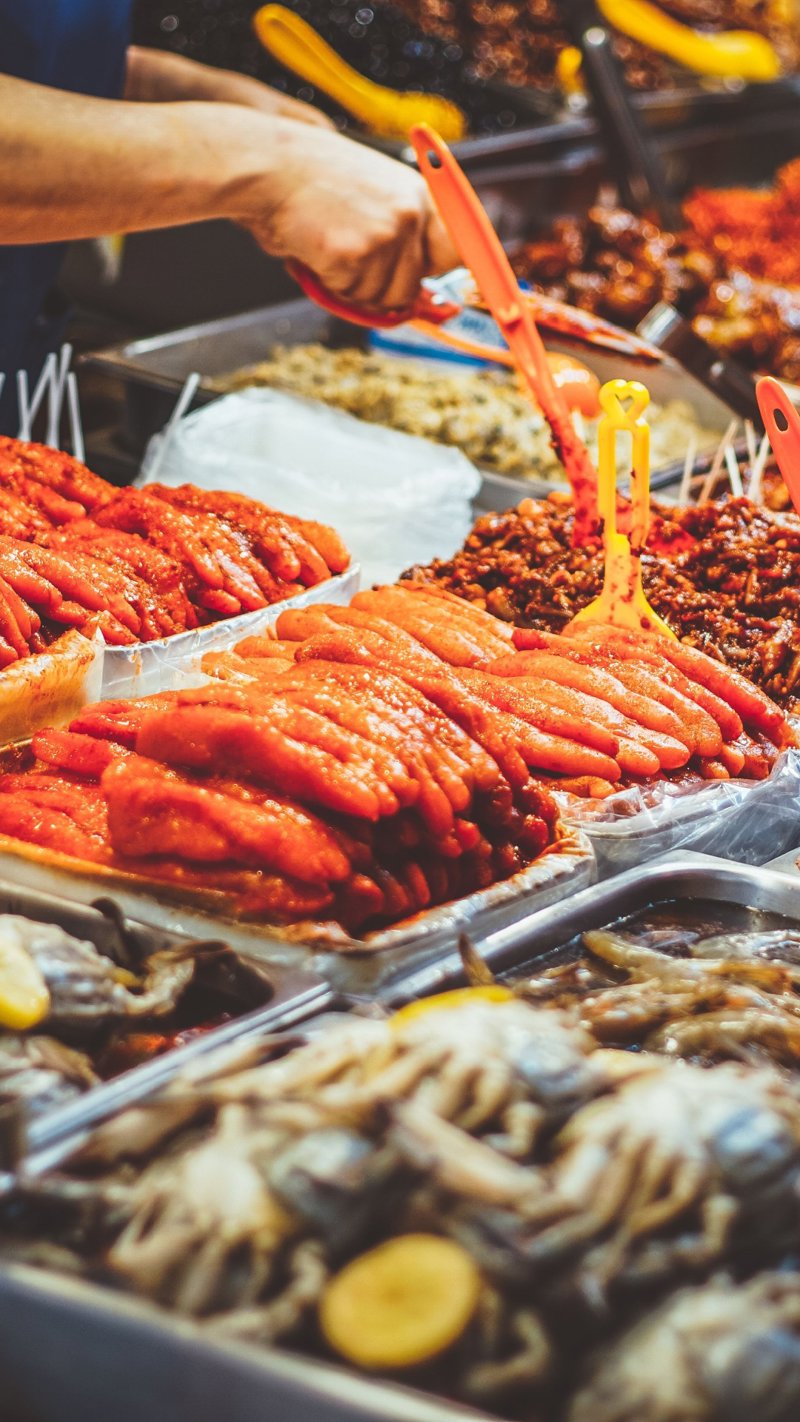 Βόλτα στην αγορά Gwangjang