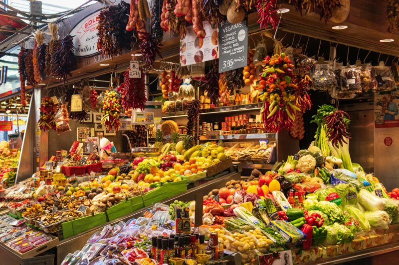 Περιηγηθείτε στη Mercado de La Boqueria