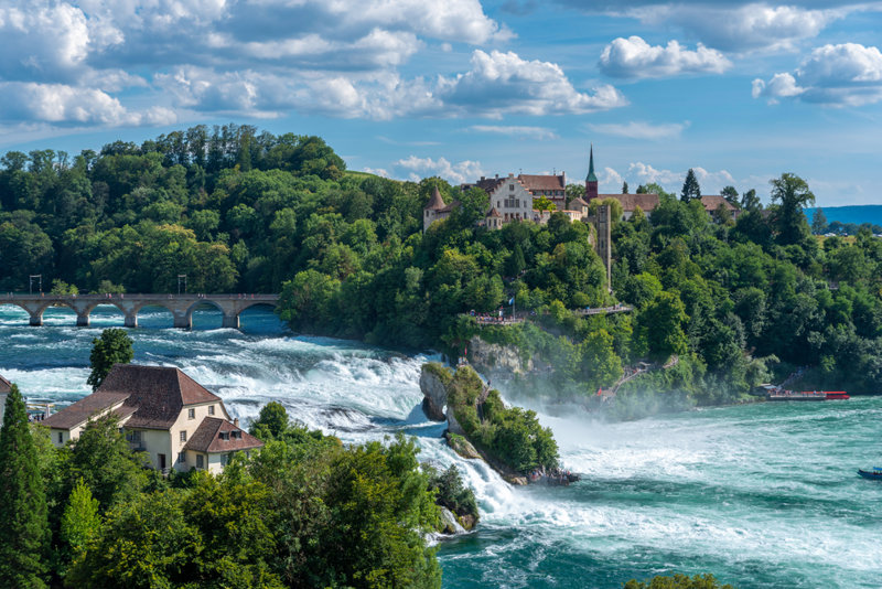 Καταρράκτες Ρήνου, Σαφχάουζεν