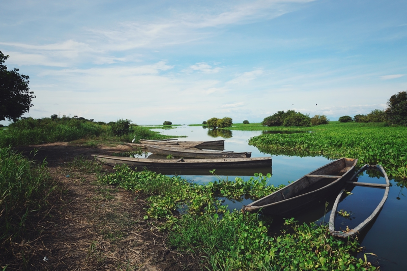 Η λίμνη Ciénaga de Juan Polo, Λα Μποκουίλα, Κολομβία