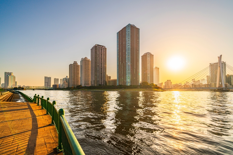 Ποταμός Σουμίντα στο Τόκιο