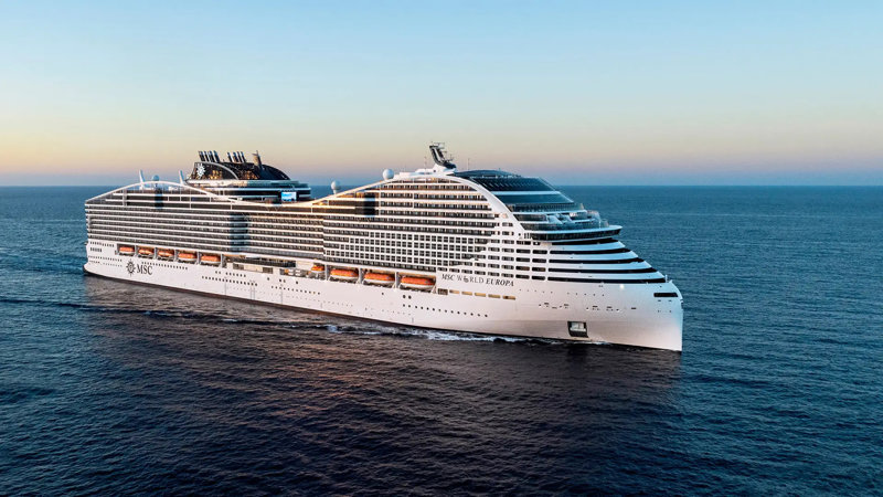 Το κρουαζιερόπλοιο MSC World Europa 