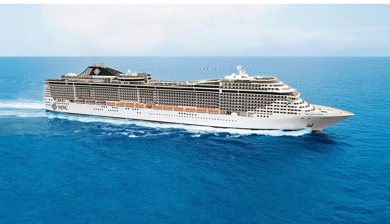 Το κρουαζιερόπλοιο MSC Splendida 