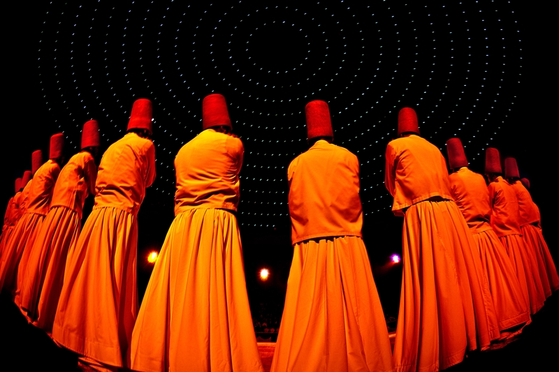 Ο χορός των Περιστρεφόμενων Δερβίσηδων