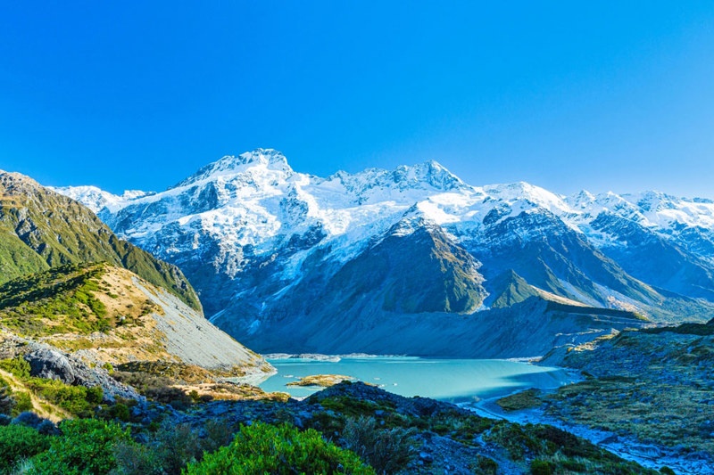 Δείτε τους εντυπωσιακούς παγετώνες του Όρους Κουκ