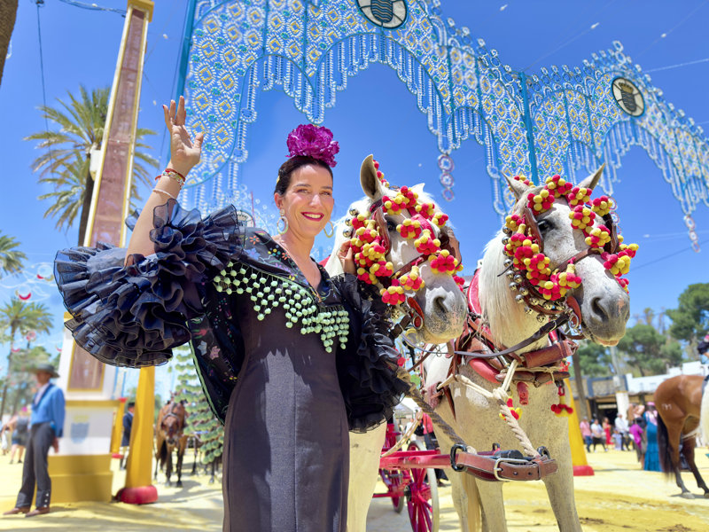 Στολισμένη, ανοιξιάτικη Σεβίλλη