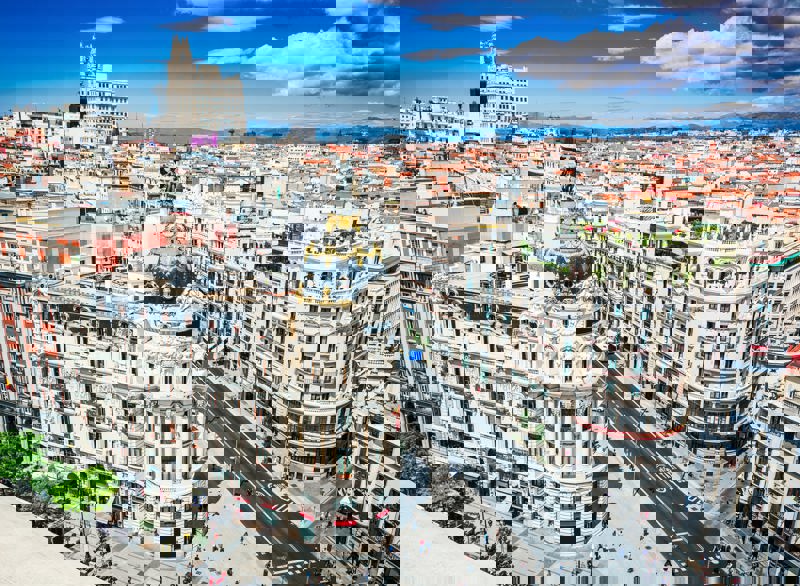 Ο διάσημος εμπορικός δρόμος Γκραν Βία 