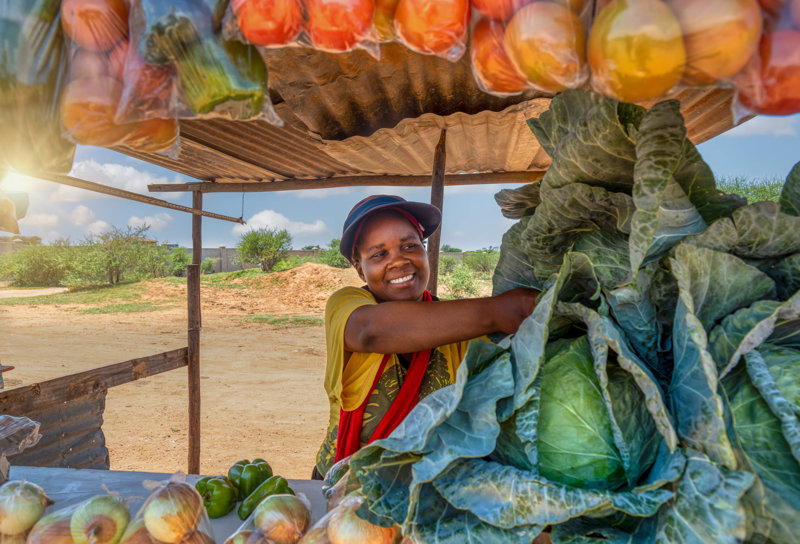 Λαϊκή αγορά στο Καμερούν 
