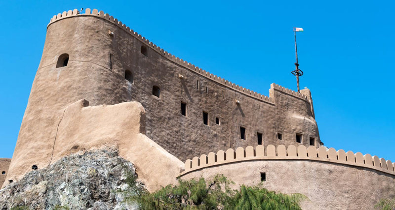 Tα φρούρια Mirani και Jalali 