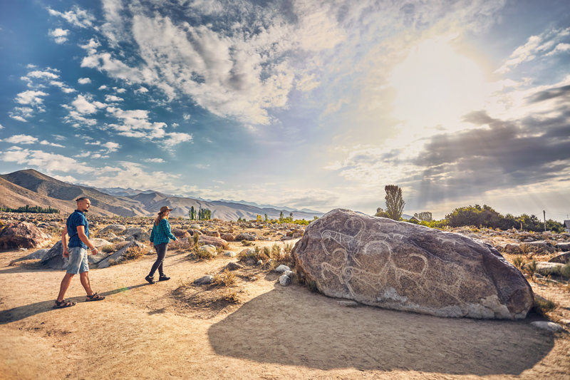 Ανοιχτό μουσείο των πετρογλυφικών, Τσολπόν Ατά