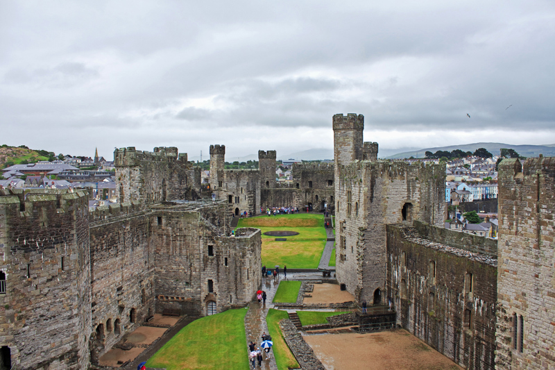 Το μεσαιωνικό Κάστρο Κέρναρφον