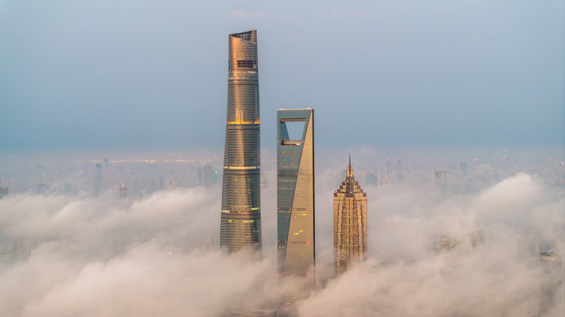 Ανεβείτε στον ουρανοξύστη  Jin Mao Tower στη Σαγκάη