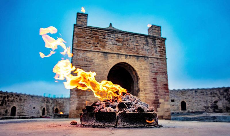 Σουραχανί, Ζωροαστρικός Ναός του Πυρός, Αζερμπαϊτζάν   