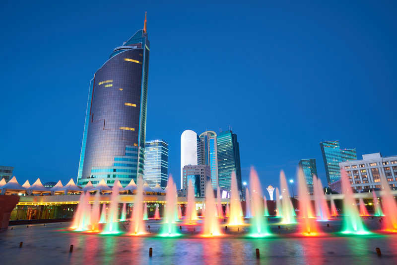 Η φαντασμαγορική Νουρ Σουλτάν, Καζακστάν