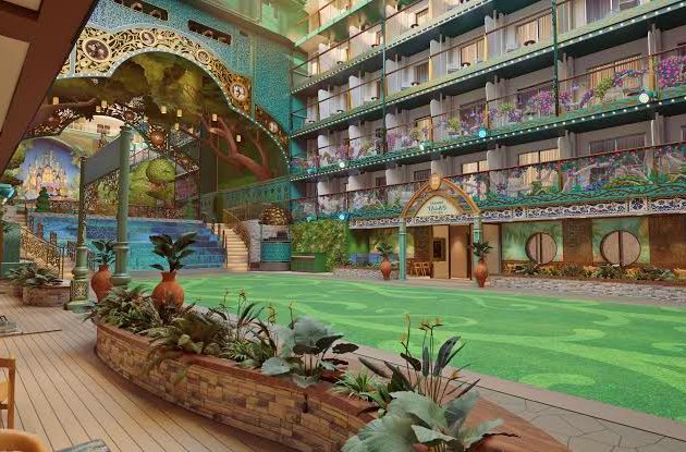 Επτά θεματικές ζώνες από τον κόσμο της Disney