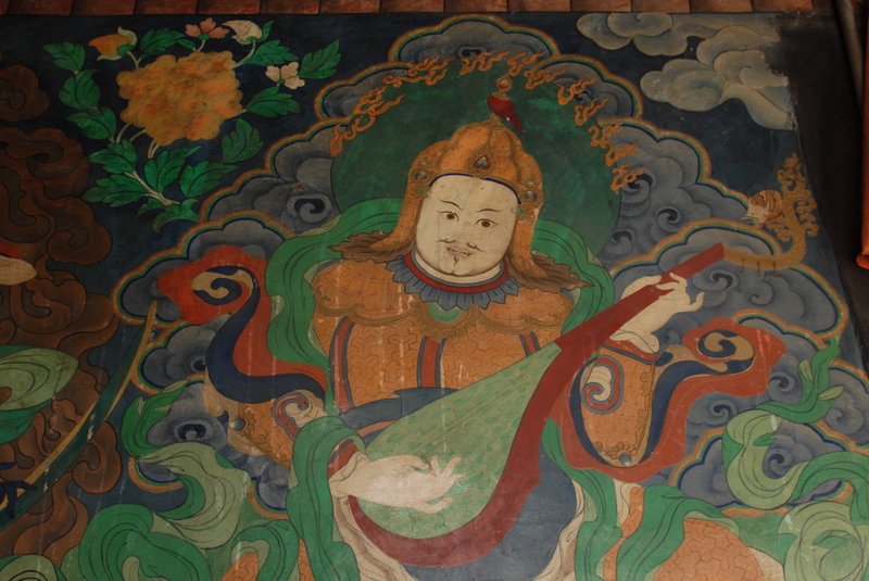 Τοιχογραφία στο μοναστήρι Φγιανγκ