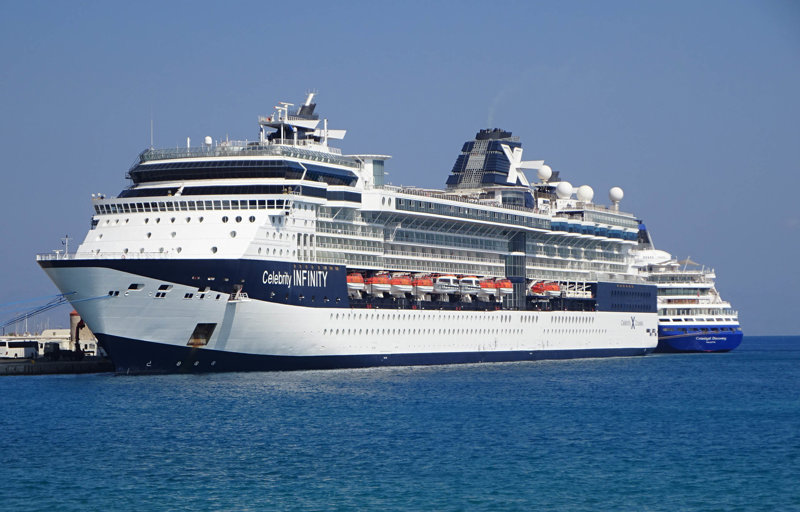 To κρουαζιερόπλοιο Celebrity Infinity