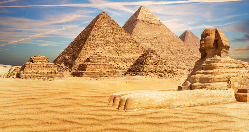 Ο αρχαιολογικός χώρος της Γκίζας, ένα από τα 7 Θαύματα του Κόσμου 