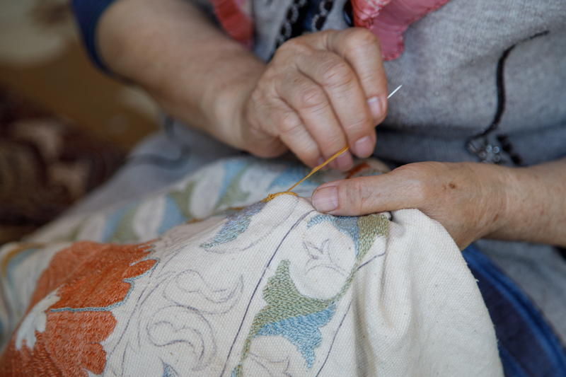 Master Class για τα περίτεχνα κεντήματα suzani