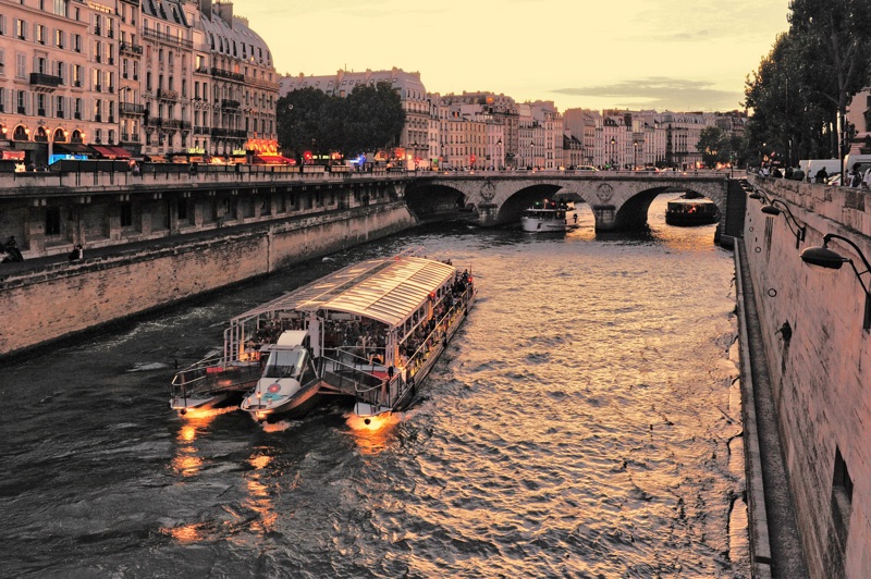 Κρουαζιέρα στον Σηκουάνα, Παρίσι