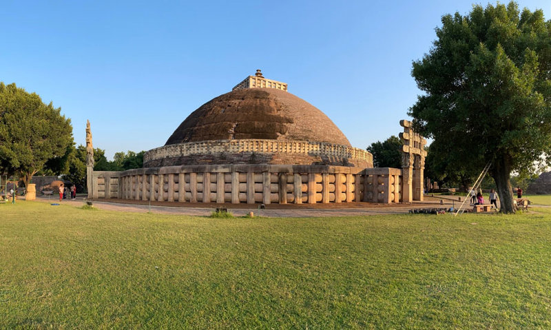Θα θαυμάσουμε την αριστουργηματική Στούπα Σάντσι 