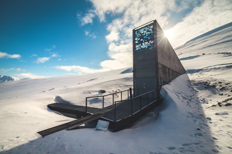 Το φημισμένο Svalbard Global Seed Vault