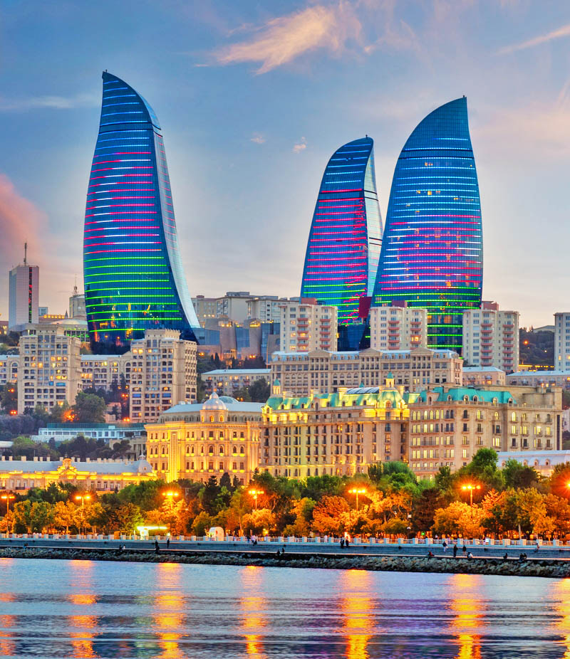 Θαυμάζουμε το φουτουριστικό Μπακού