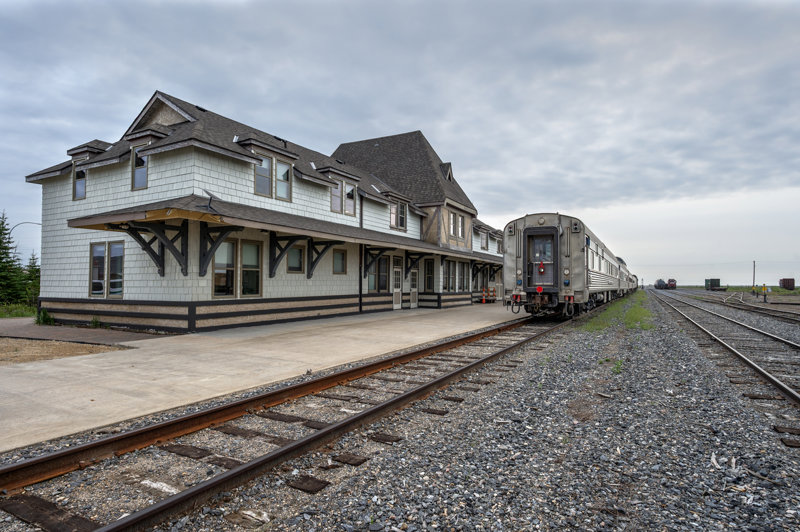 Ο ιστορικός σιδηροδρομικός σταθμός του Τσώρτσιλ