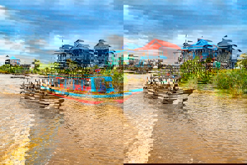 Τόνλε Σαπ, Καμπότζη