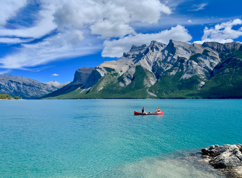 Λίμνη Μαϊνγουάνκα, Εθνικό Πάρκο Μπανφ, Καναδάσ