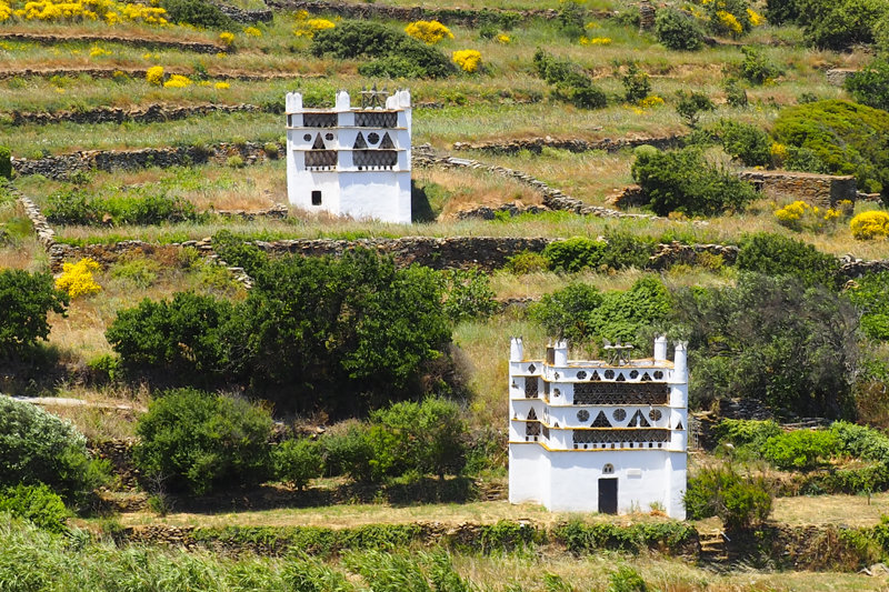 Oι παραδοσιακοί περιστερώνες του νησιού