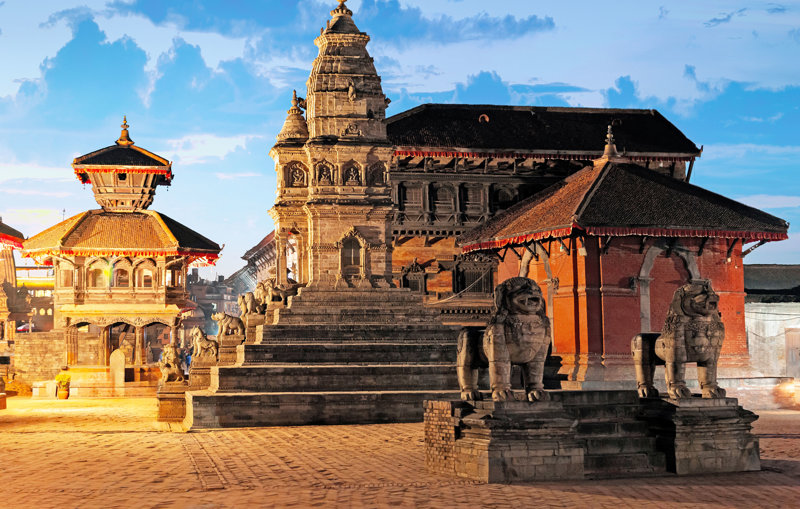 Η κεντρική πλατεία Durbar