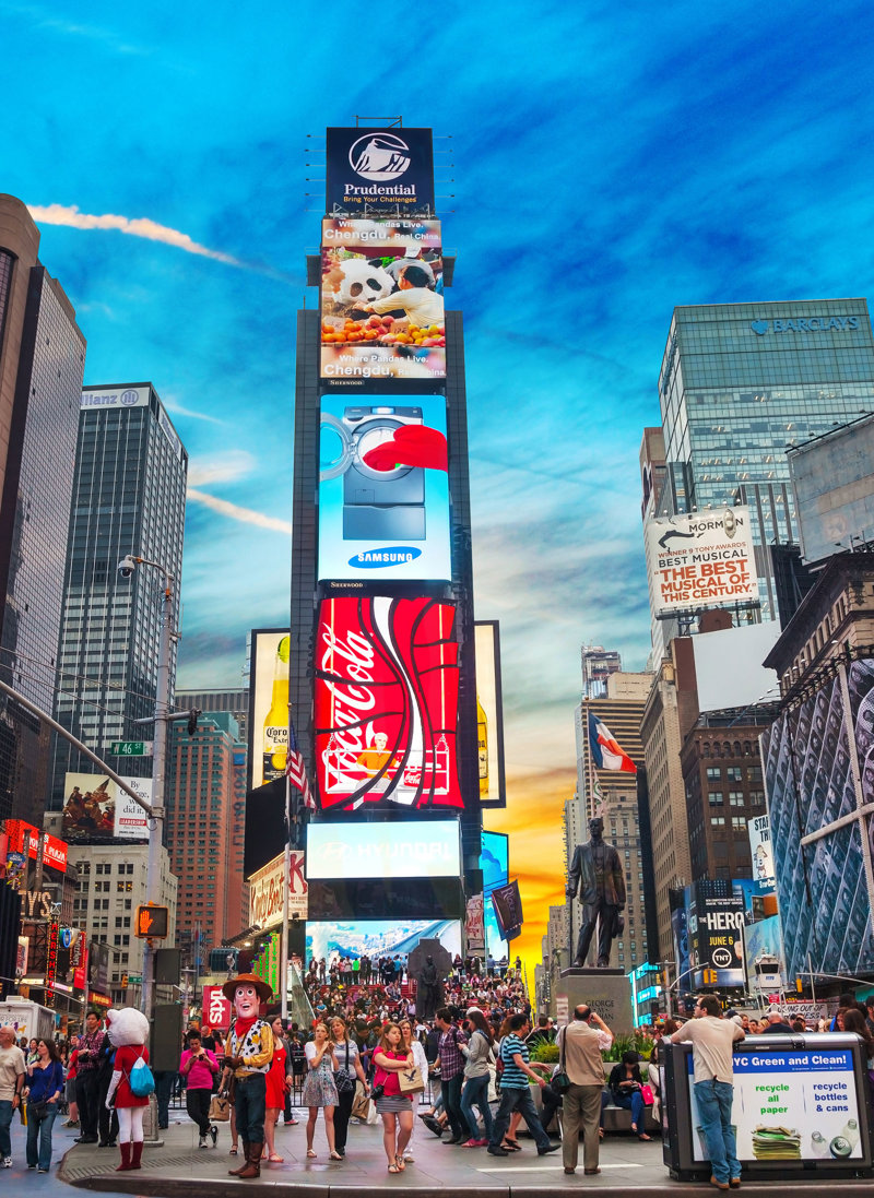Times Square, η καρδιά της μητρόπολης 
