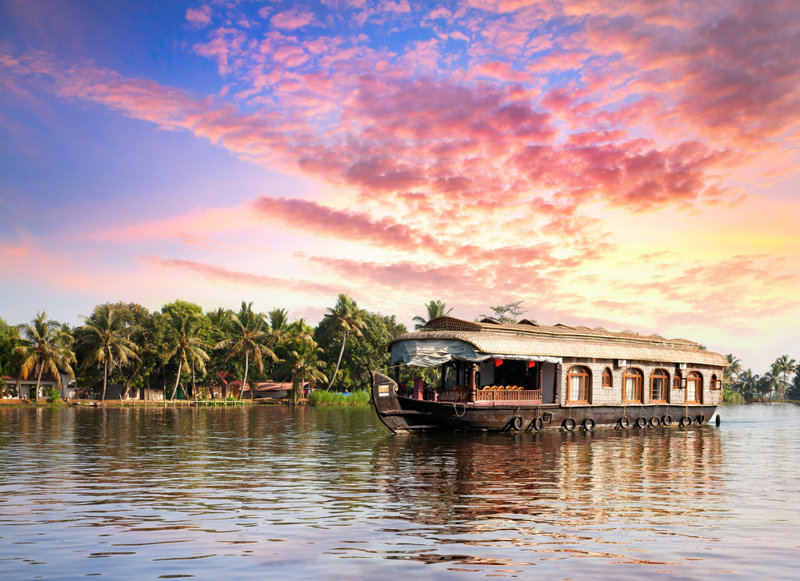 Houseboat στα κανάλια της Κεράλα