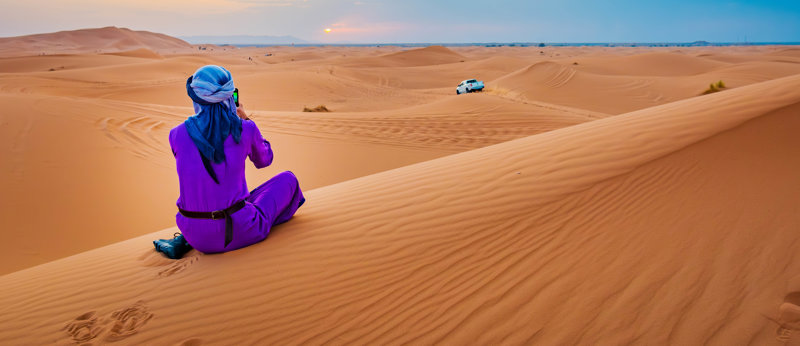 Οι αμμόλοφοι της Μερτζούγκα