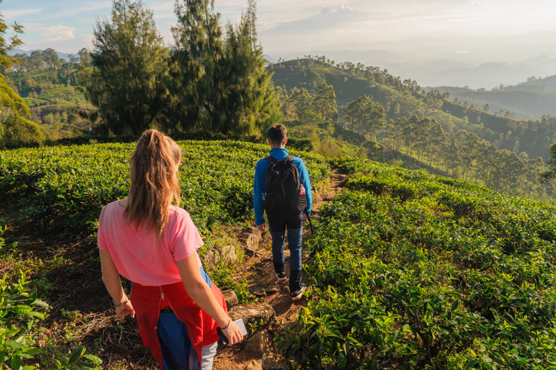 Πεζοπορία προς το Ella Rock