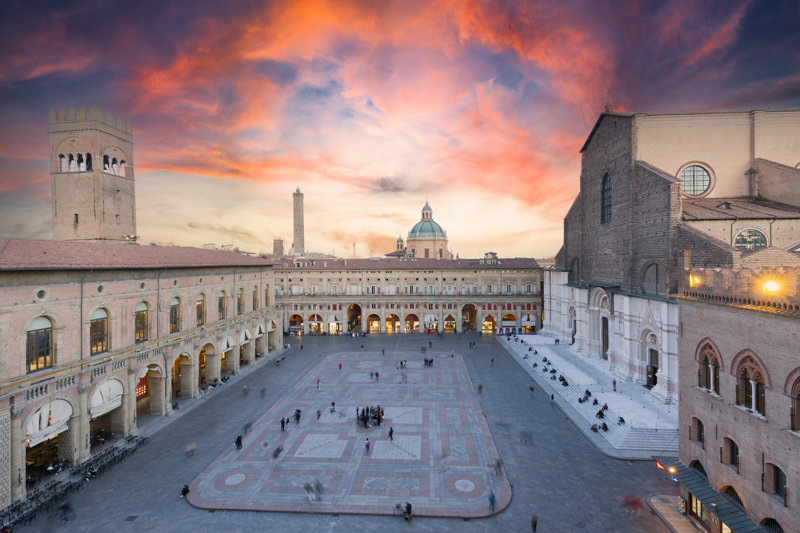 Το ιστορικό κέντρο της Μπολόνια