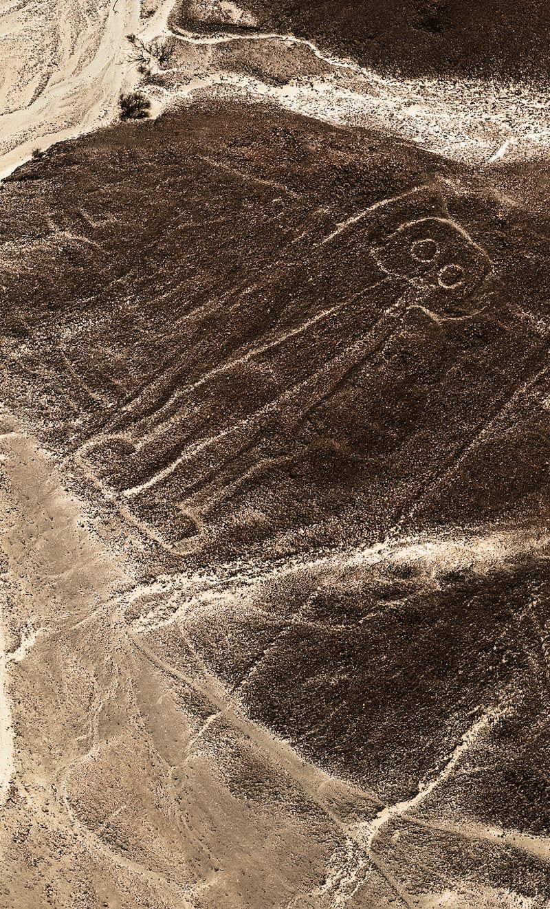 Αεροπορική μετάβαση στις γραμμές Νάσκα