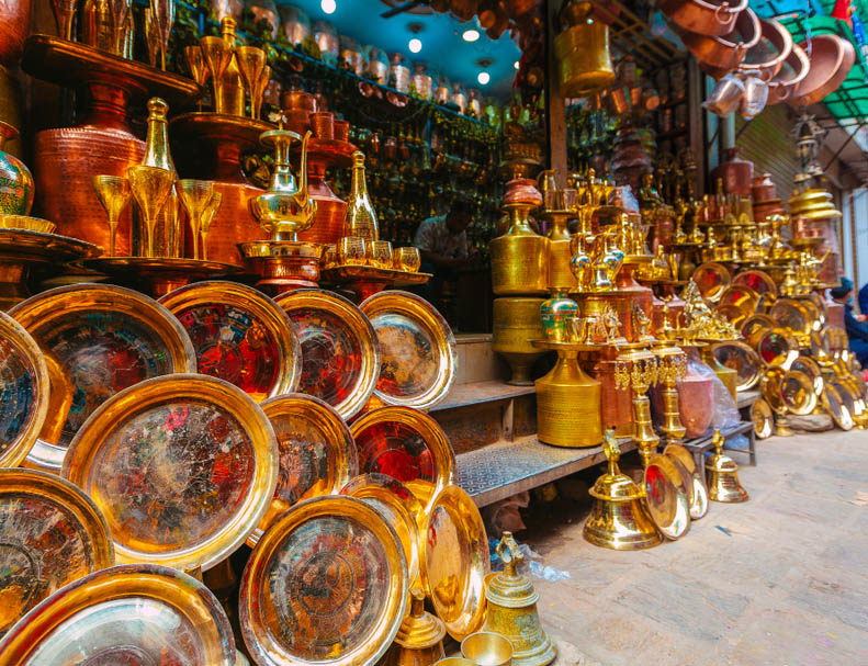 Οι αγορές της Κατμαντού 