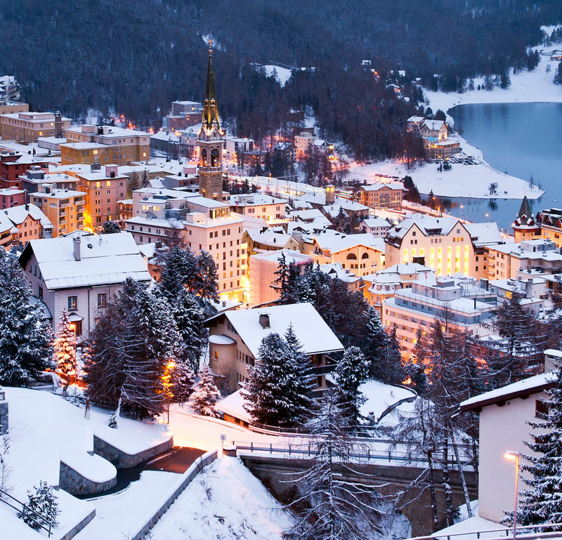 Επίσκεψη στο Κοσμοπολίτικο Σαιν Μόριτζ