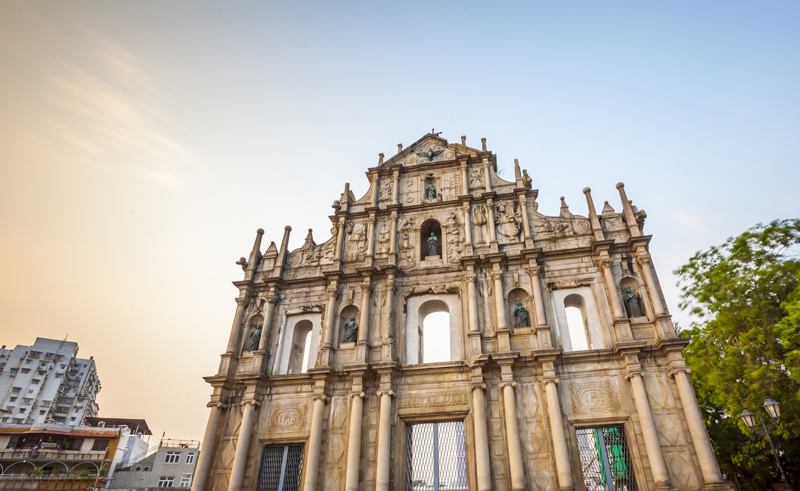 Τα ερείπια του ναού του Αγίου Παύλου